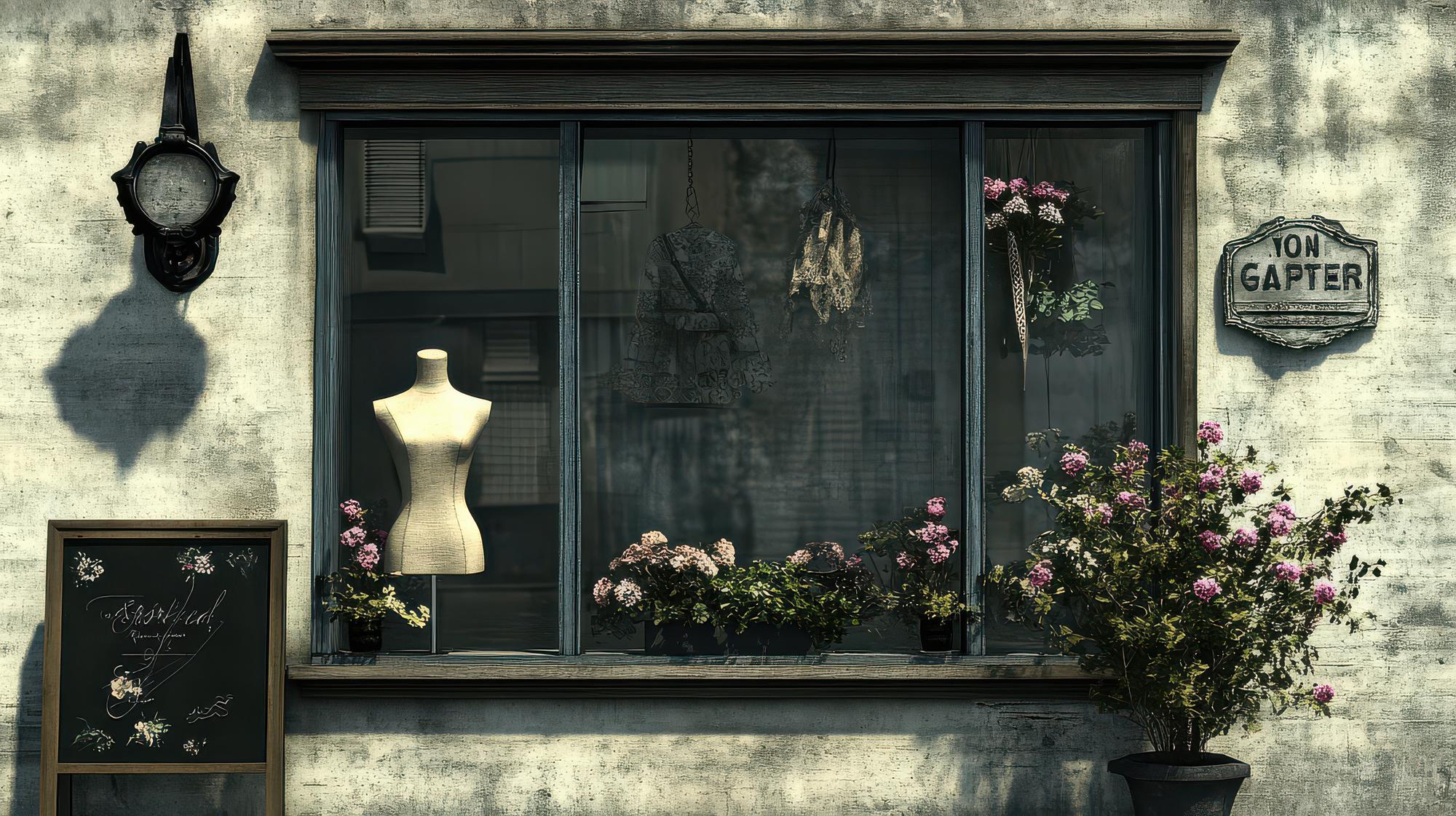Entrance to the embroidery workshop